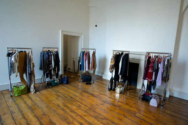 Erin O'Connor unveils Heathrow's new personal shopping services at London's Somerset House