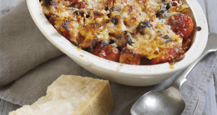Parmigiano Reggiano and Chicken Puttanesca Pasta