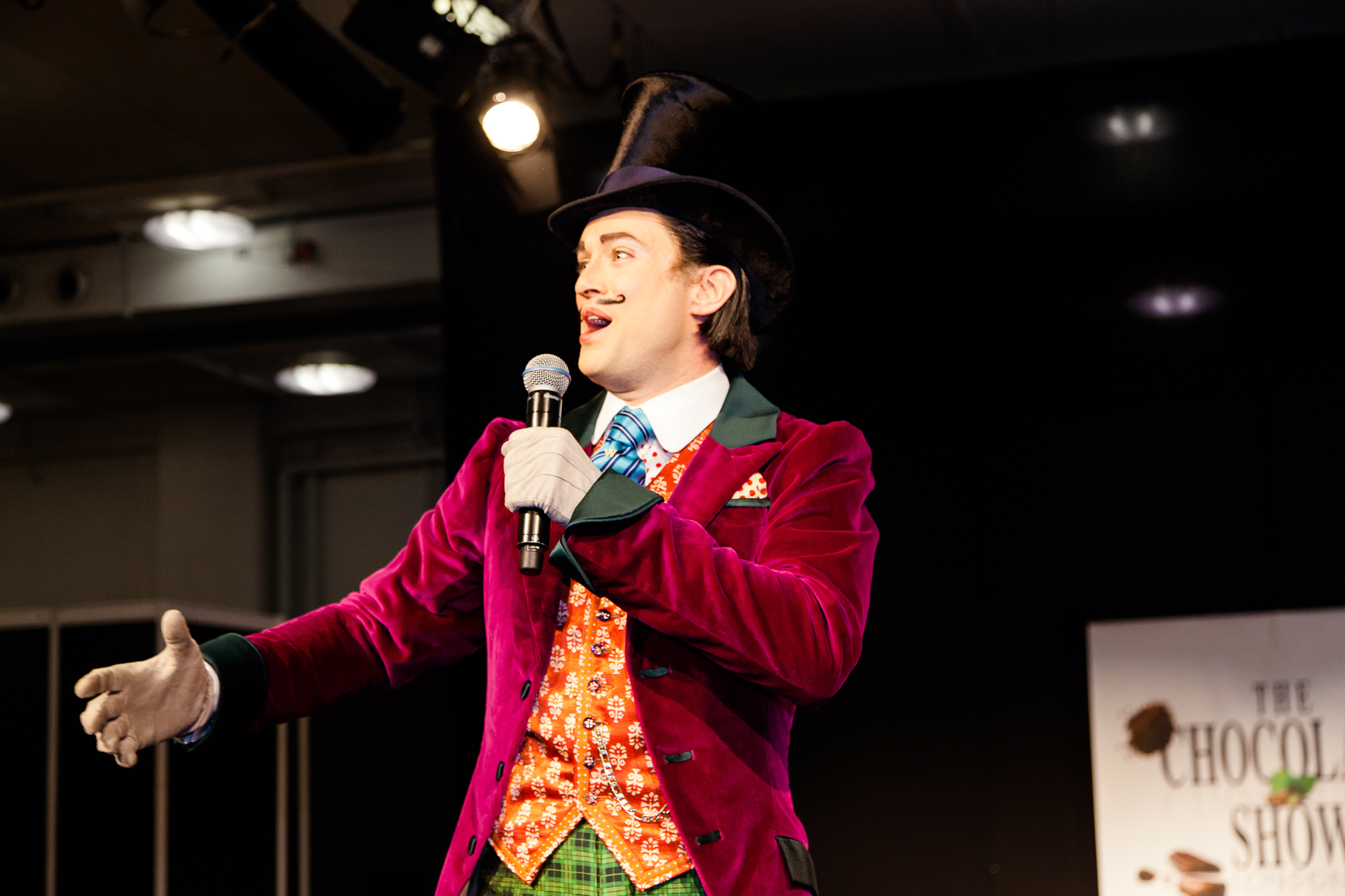 Willy Wonka from Charlie & Choc Factory