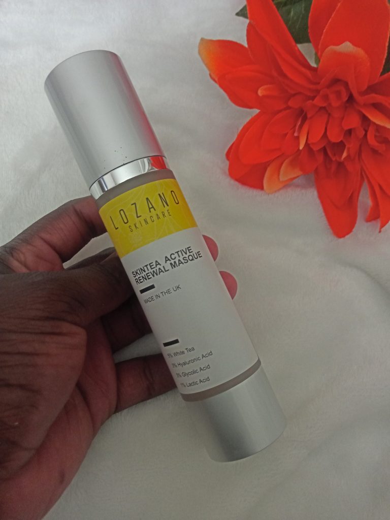 www.lifeandsoullifestyle.com – Lozano Skincare SkinTea Active Renewal Masque skincare review