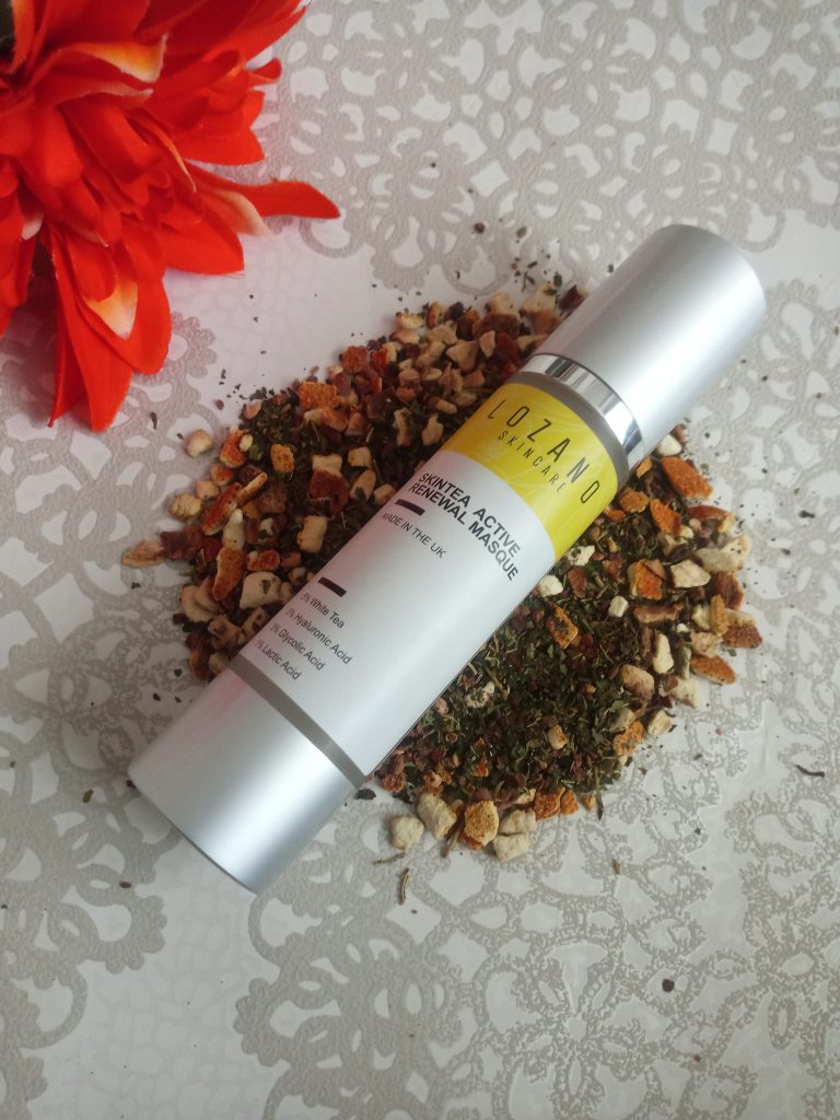 www.lifeandsoullifestyle.com – Lozano Skincare SkinTea Active Renewal Masque skincare review
