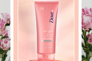 www.lifeandsoullifestyle.com - Dove Skin glow oil-in-milk body lotion