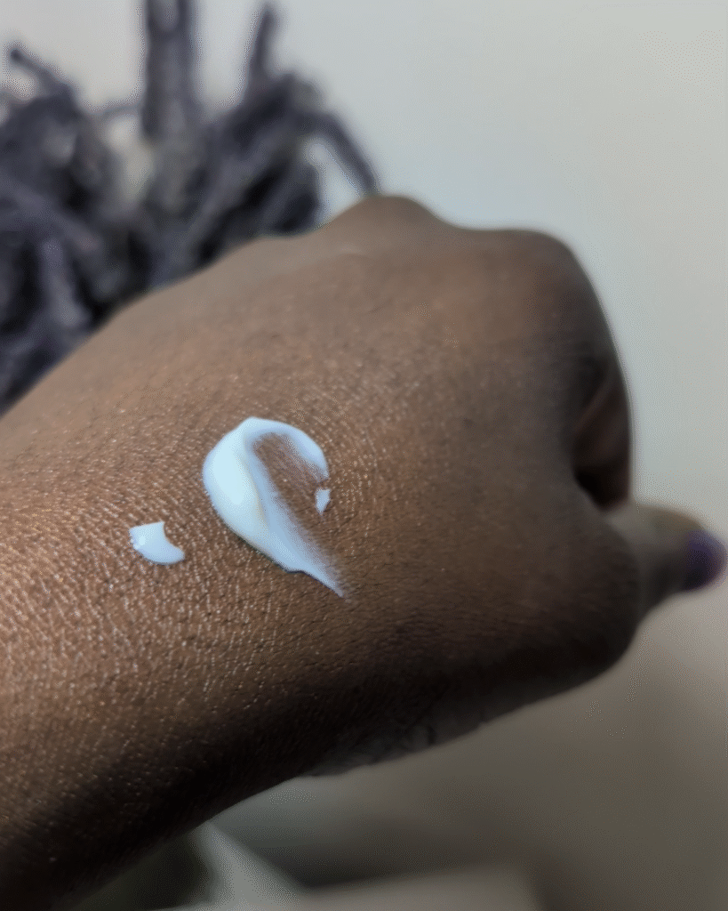 Rich silky texture of Skinsense Ceramide24 Rich Repair Cream
