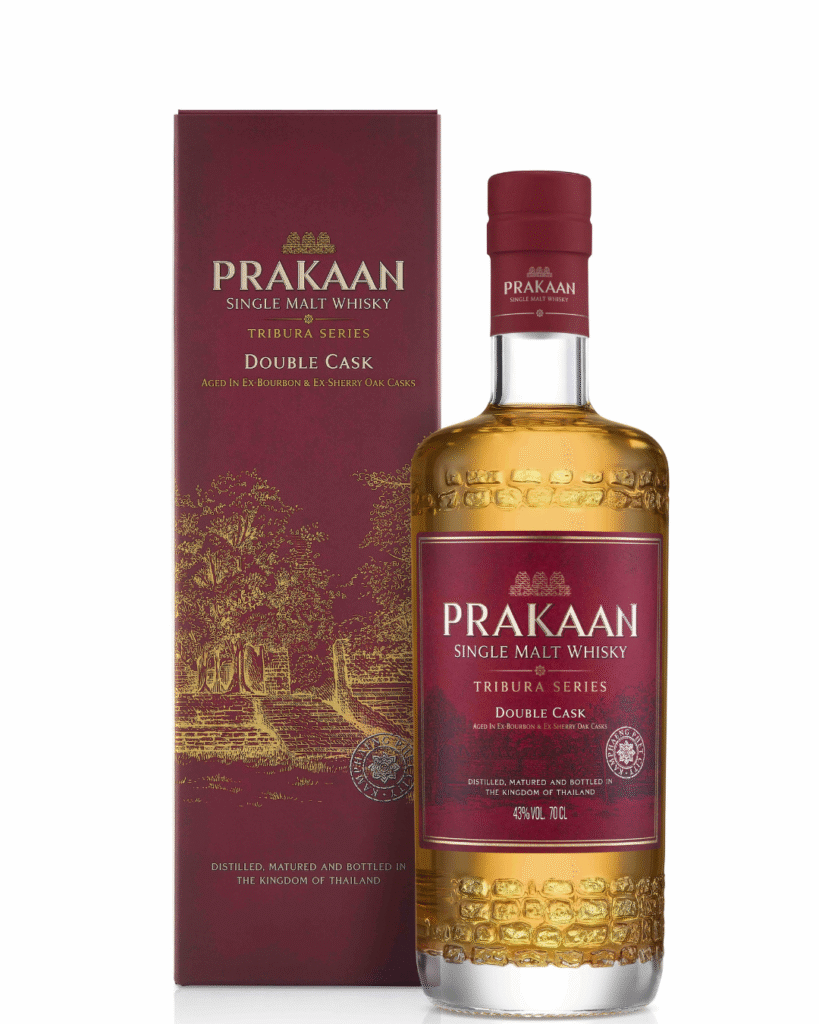 PRAKAAN single malt whisky from Thailand.