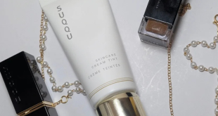 Flatlay of SUQQU Skincare Cream Tint and Creamy Cover Concealer