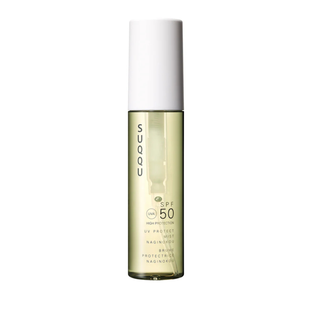 SUQQU UV Protect Mist Naginokou SPF50 sunscreen mist review